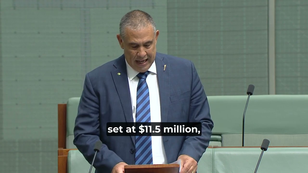 PCYC Grand Opening House of Representatives 5th Feb 2026