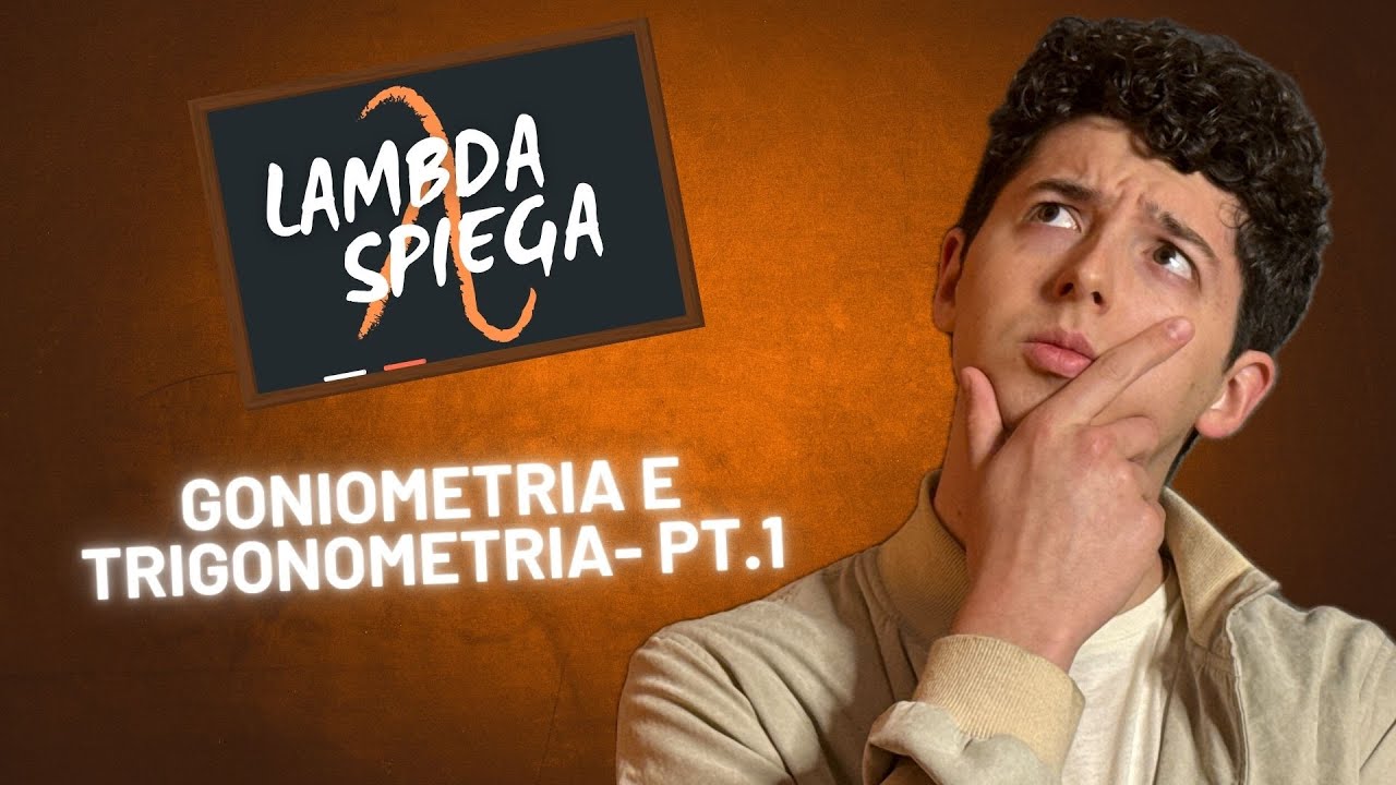 GONIOMETRIA E TRIGONOMETRIA pt.1 - Angoli in radianti e funzione seno - LambdaSpiega