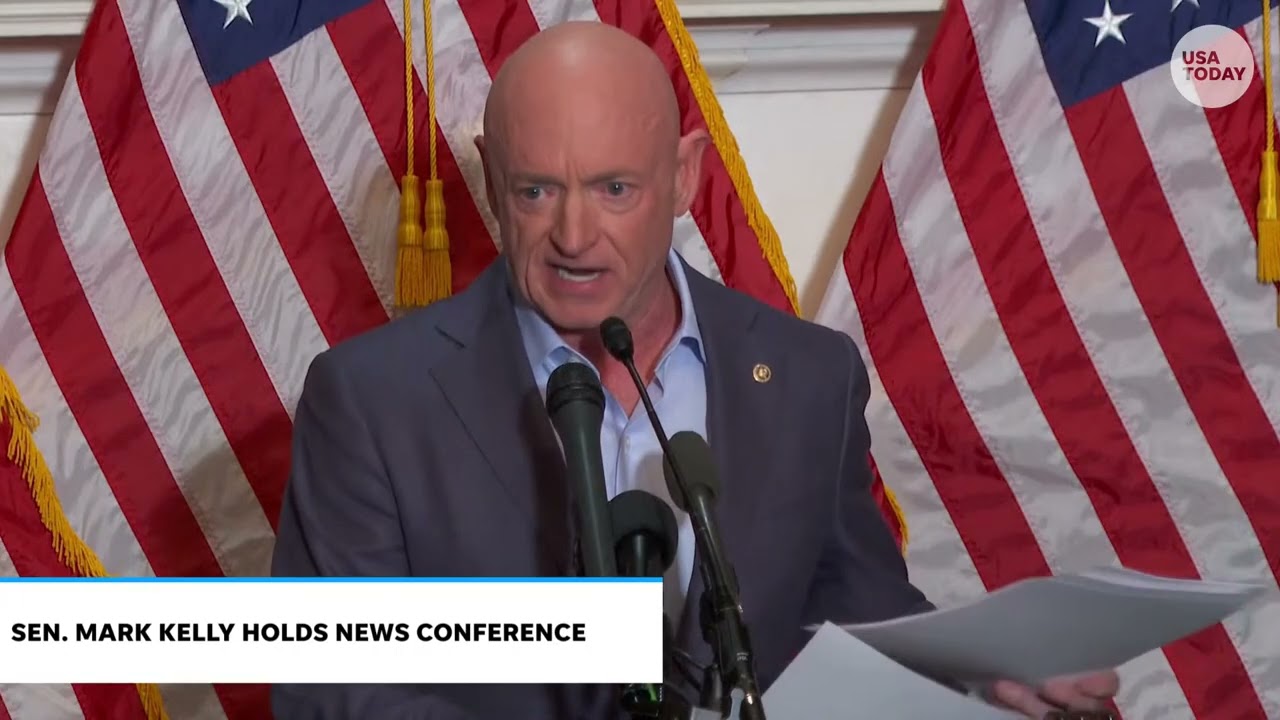 Full Mark Kelly press conference on Trump Pentagon 'intimidation,' Venezuela boat strikes and more