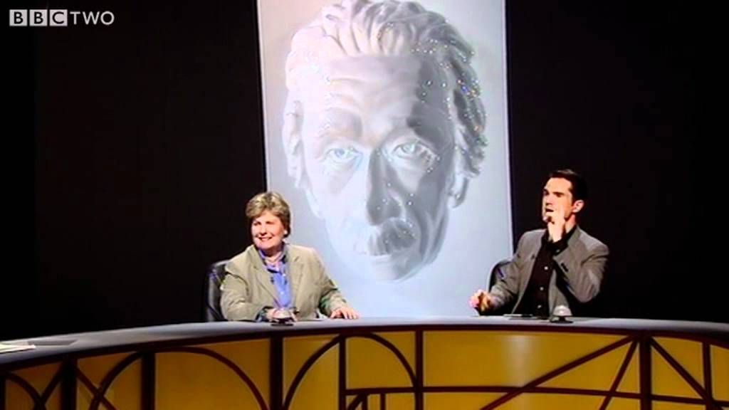 Optical Illusions with an Einstein Mask - QI Series 9 Ep 1 - BBC
