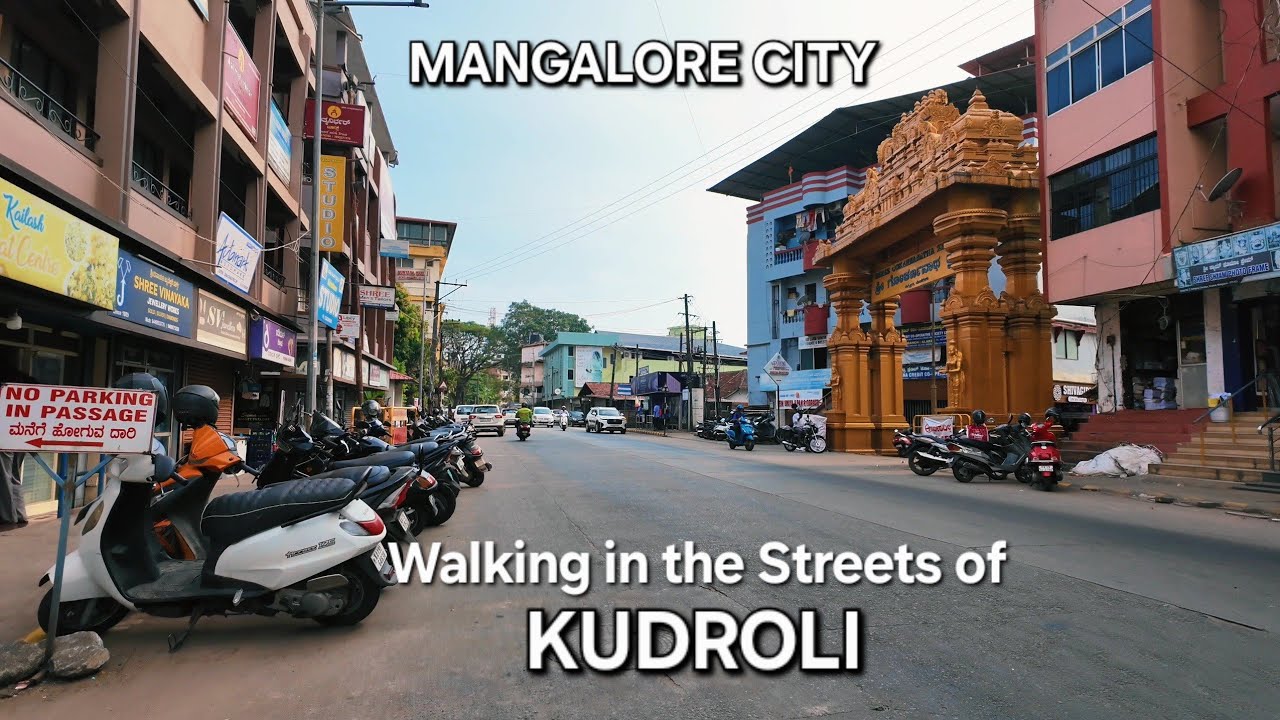 🚶&zwj;♂️ Walking Through the Streets of Kudroli | Mangalore City Walk Tour