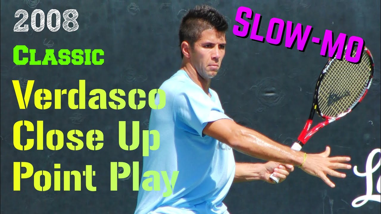 2008 Classic Verdasco Closeup Point Play | Slow-mo Compilation