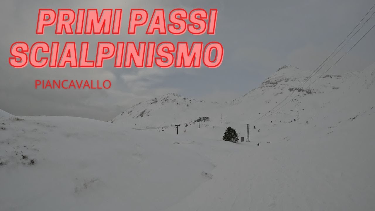 PRIMI PASSI NELLO SCI ALPINISMO- Piancavallo