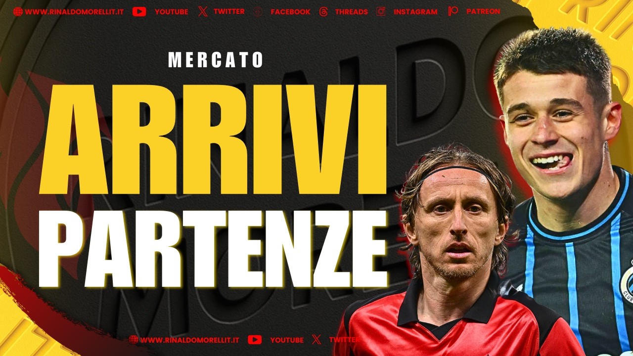 MODRIC resta? Spunta il NUOVO 9, occasione CALAFIORI