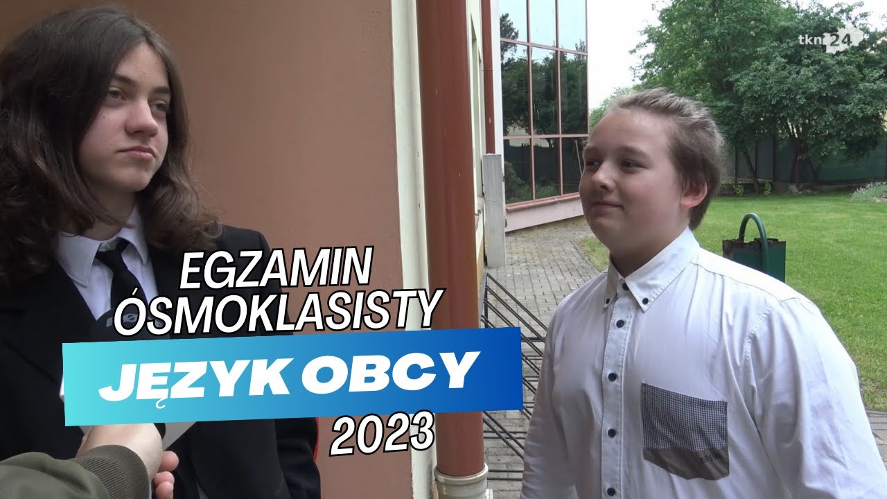 Egzamin ósmoklasisty 2023: język obcy, j. angielski. Sonda