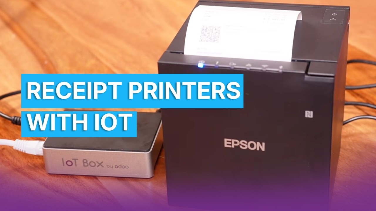 Odoo Point of Sales : Receipt Printers with IoT