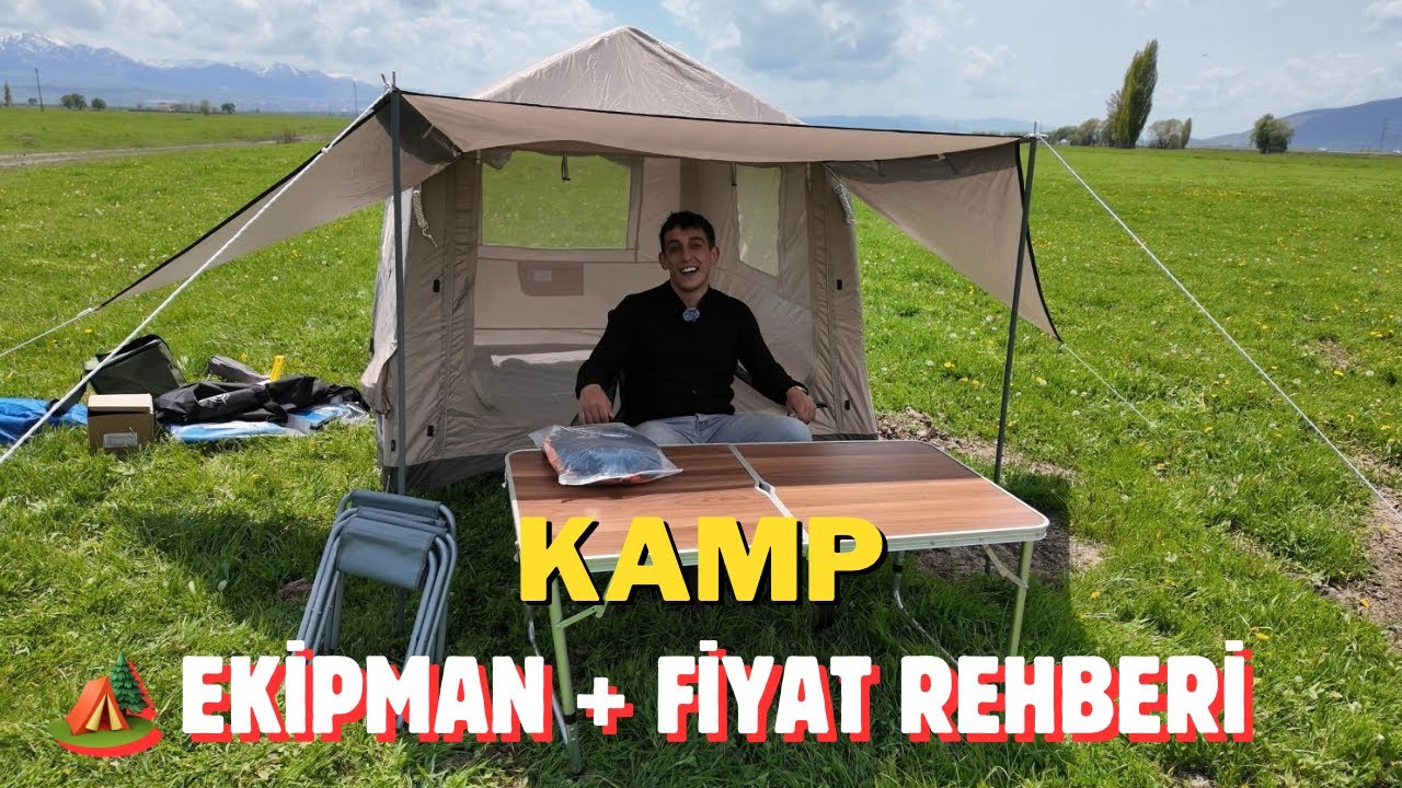 KAMP EKİPMANLARI TANITIM / camping equipment 🏕️ Ekipman + Fiyat Rehberi 💰 #2025