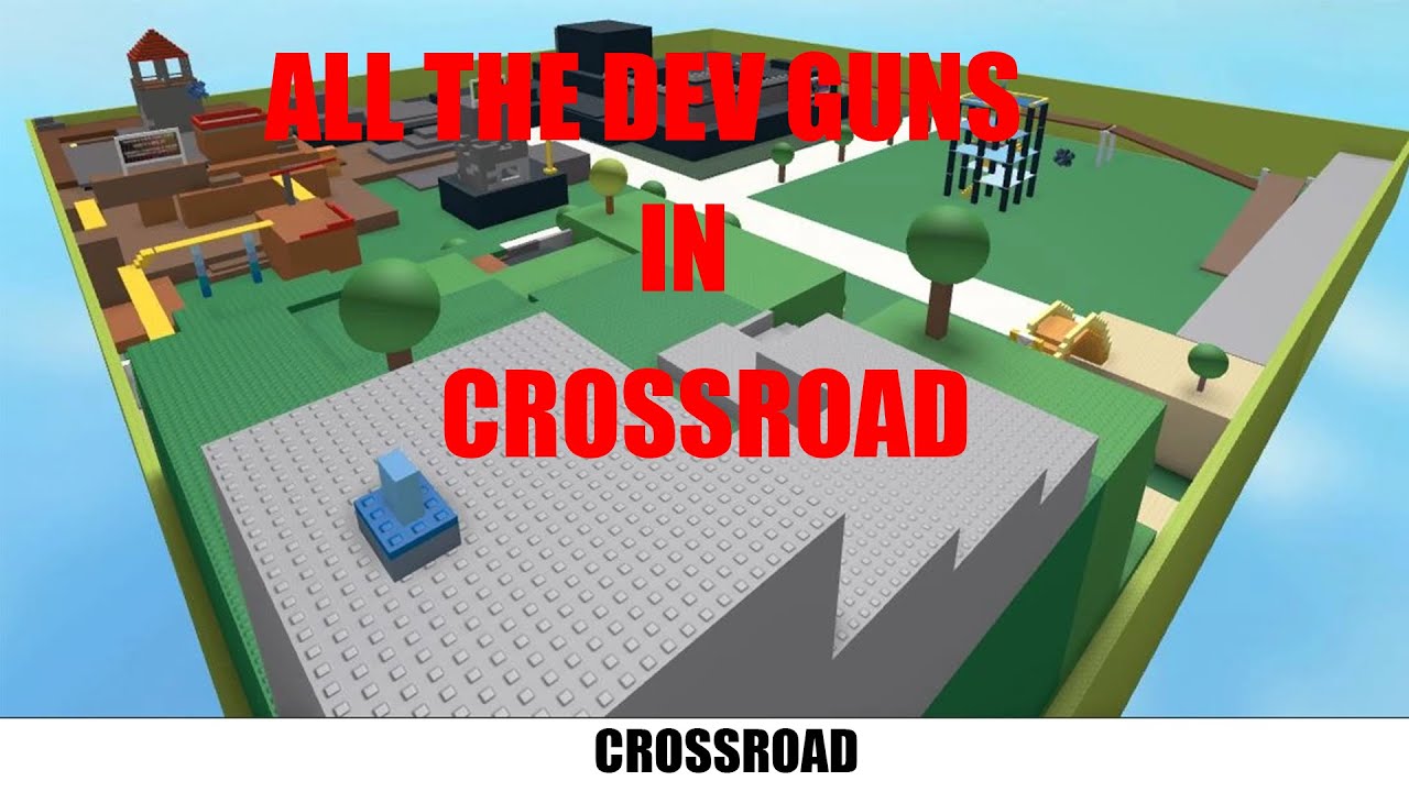 how to get all secret guns in ROBLOX opposer VR (CROSSROAD)
