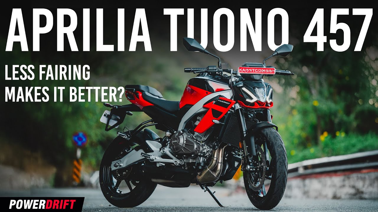 Aprilia Tuono 457 – The Naked RS 457 You Were Waiting For | PowerDrift First Ride Review