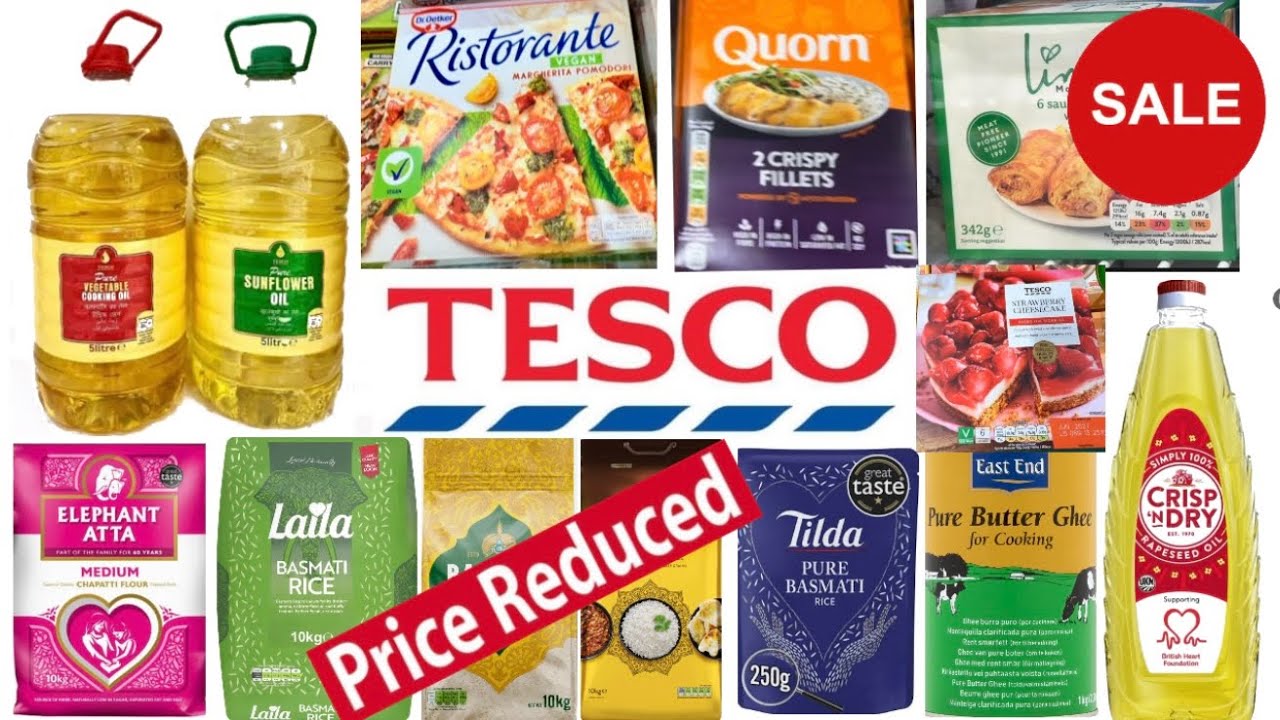 Tesco Sale 2026 Price Reduced Flour / Rice / Oil / Halal Frozen Food and Much More . Walking Tour  .