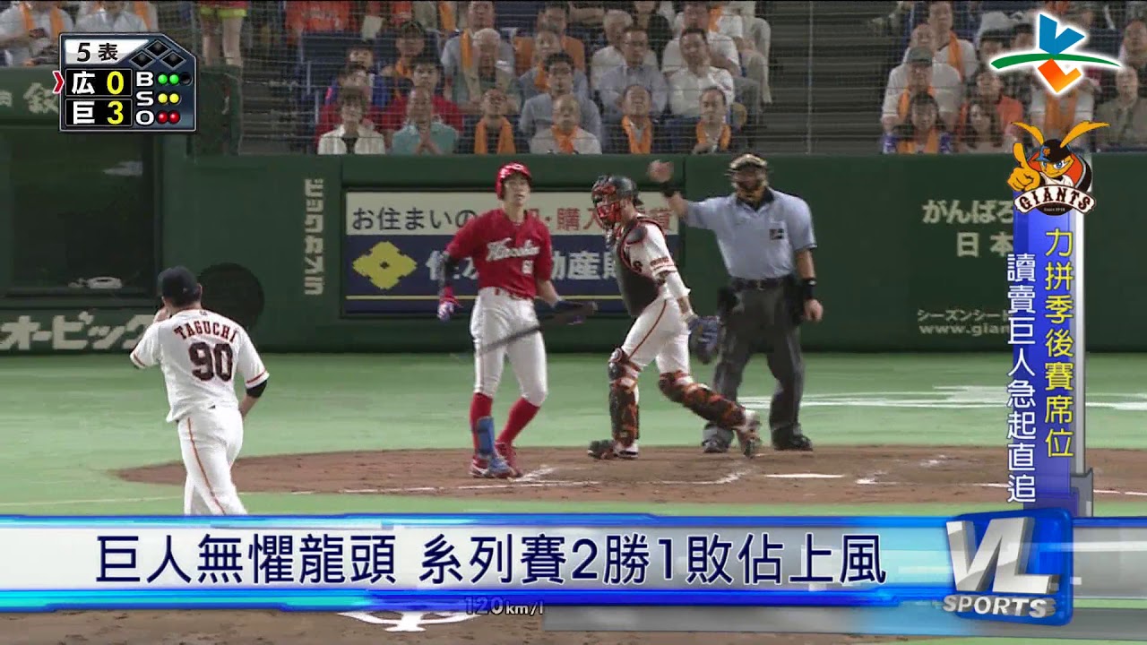 09/04 回顧上週日職戰況 巨人強勢衝刺戰績
