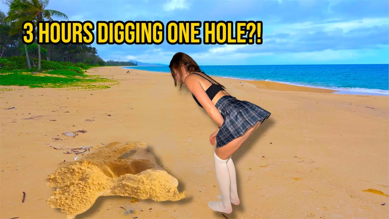 3 Hours Digging One Hole?! 😱 Was There Really Treasure or Trash Down There? 🗑️ 