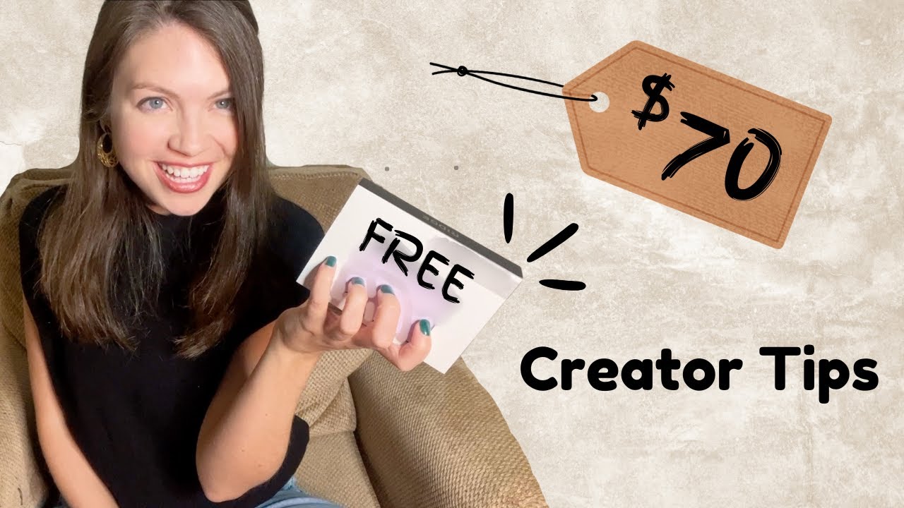 How I get FREE Products with YouTube Shop as a Small Creator