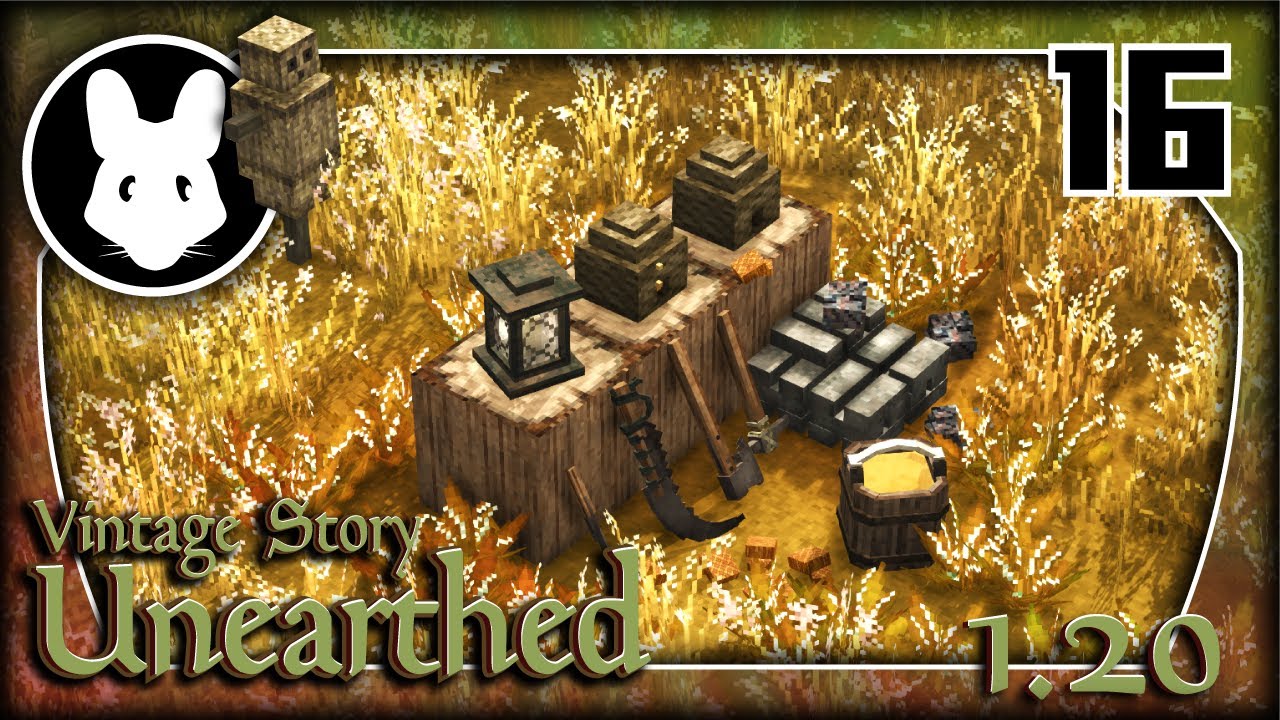 Molybdochalkos, Honey, & Iron Tools! Vintage Story: UNEARTHED! 1.20 - Ep 16