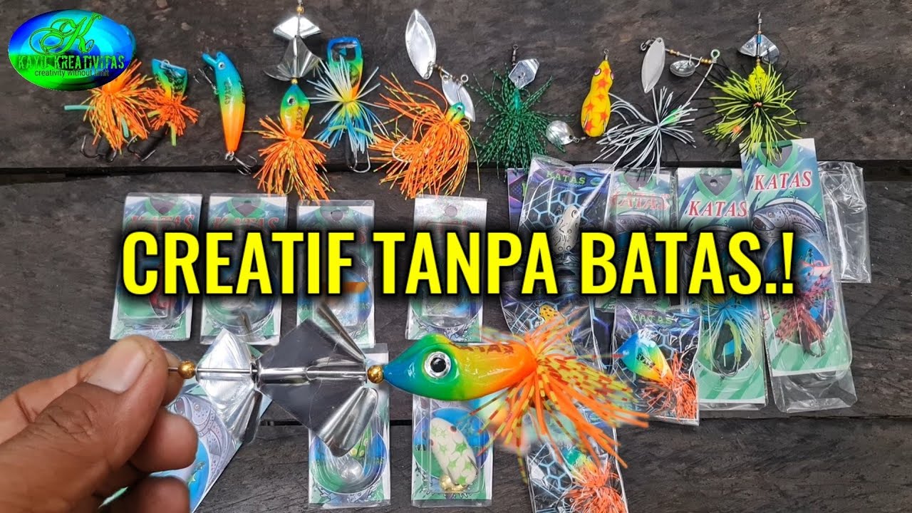 BERBAGAI JENIS UMPAN CASTING PRODUK DARI RIAU || KATAS