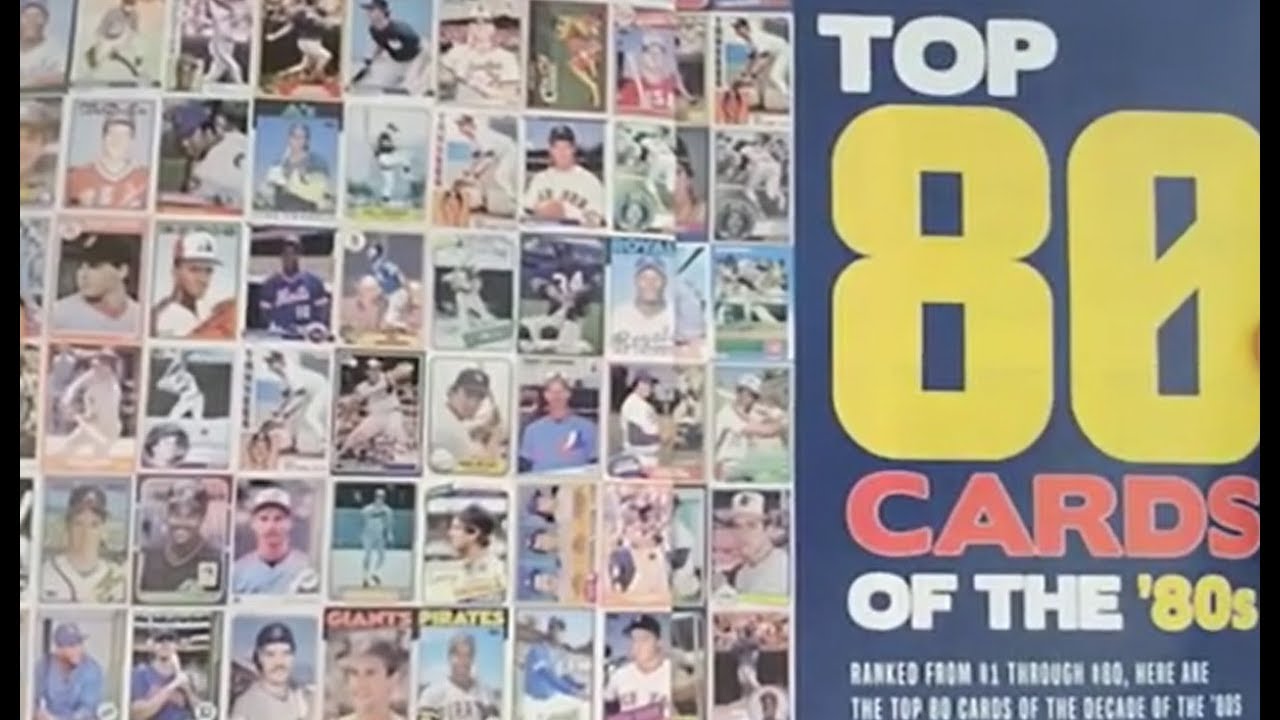 BBCJtv - Part 1: Beckett's Top 80 Baseball Cards of the 80s, 80 thru 61