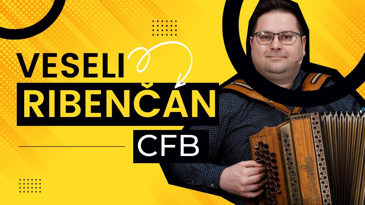 Veseli Ribenčan (A. Blumauer) Izvaja Klemen Ro&scaron;er / učenje harmonike