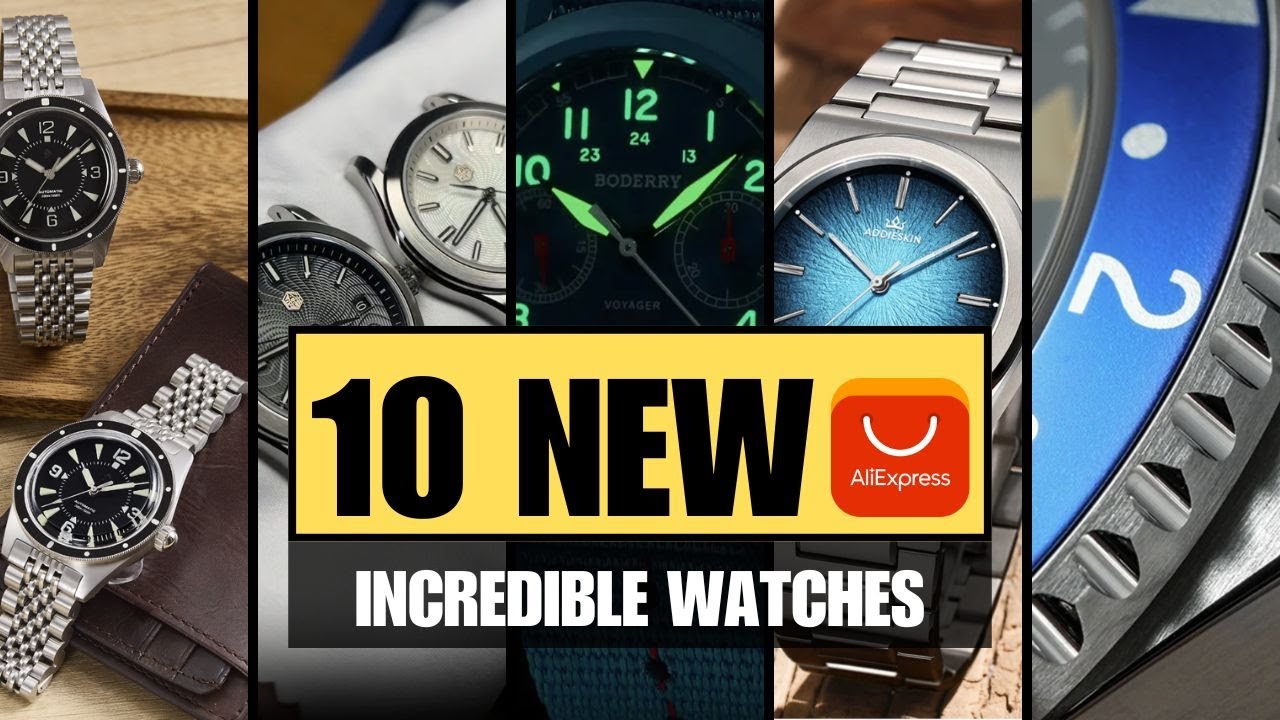 10 новых часов на AliExpress, которые вам действительно понравятся!