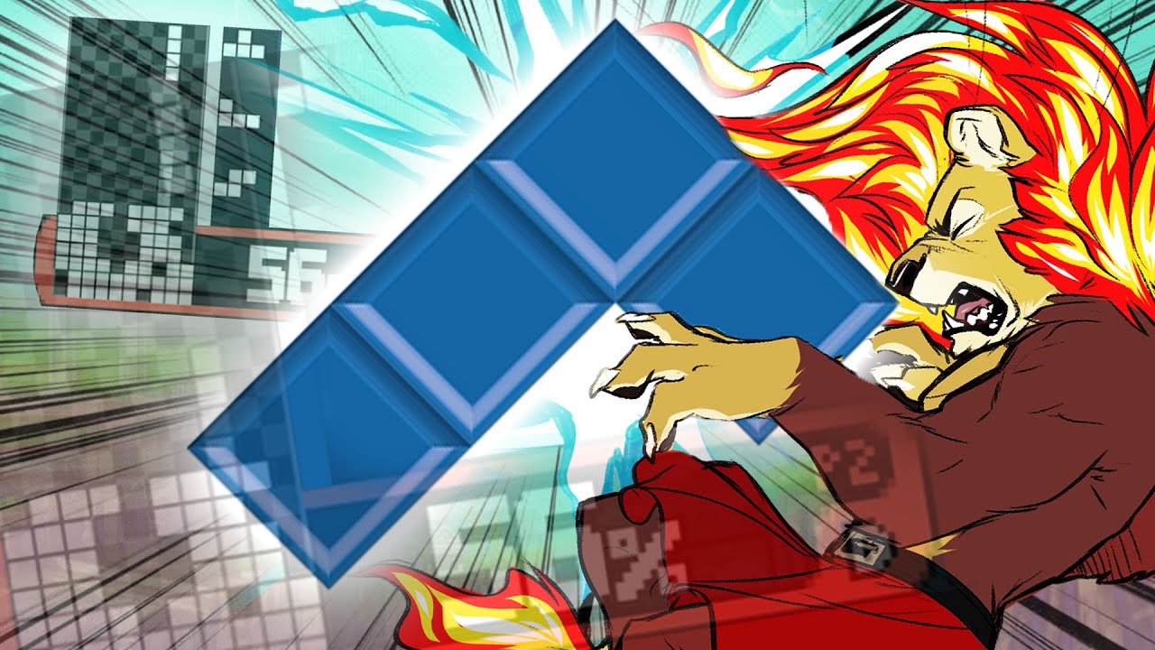 Literal Tetris in Rivals of Aether
