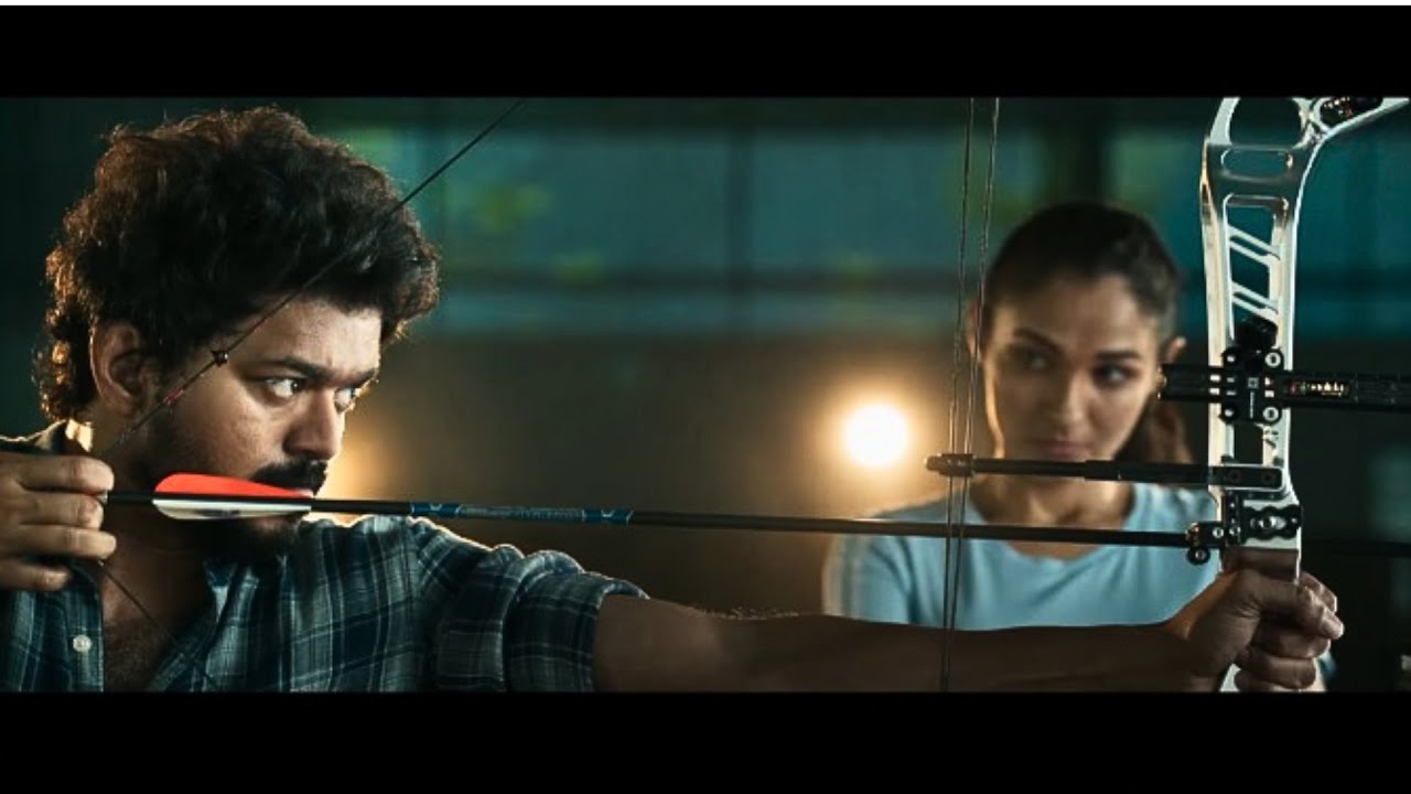 नशे मे रहते हुए भी सटीक निशाना लगाया विजय ने - South Thriller Film - Hindi Dub - Vijay The Master