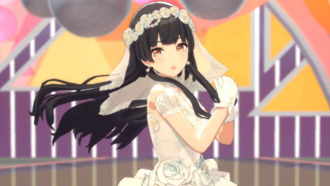 4K 縦型動画「愛なView」(黛冬優子 ソロ 花嫁衣装)【シャニソン/Song for Prism MV】