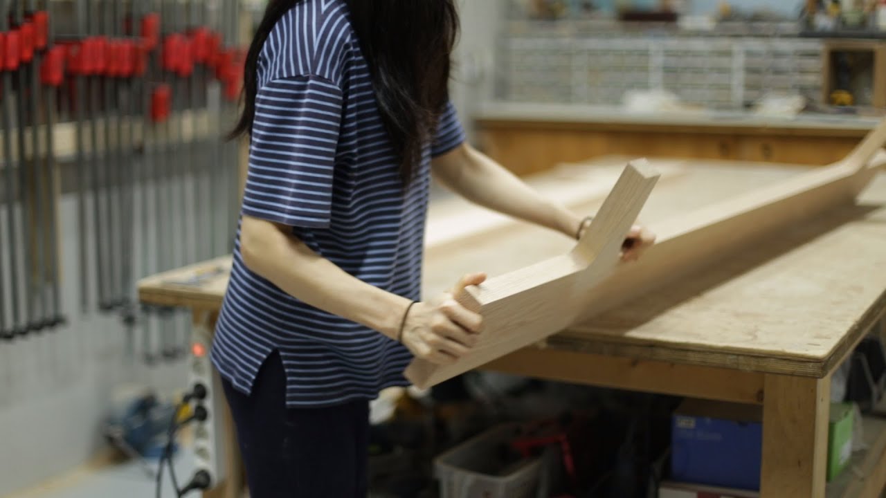 공간이 가벼워지는 헤드없이 제작한 미니멀한 침대(2부) \\ a minimal bed made without a lightening head