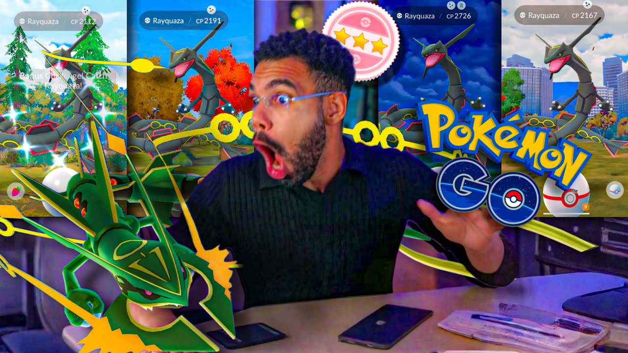 DIA DE RAIDS: GASTEI $100 NO EVENTO DO *RAYQUAZA MEGA* E ISSO FOI O RESULTADO! 😨