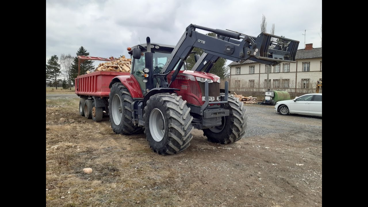 Massey Ferguson 7624 Dyna 6. Esittelyvideo käytetystä traktorista. **** MYYTY ****