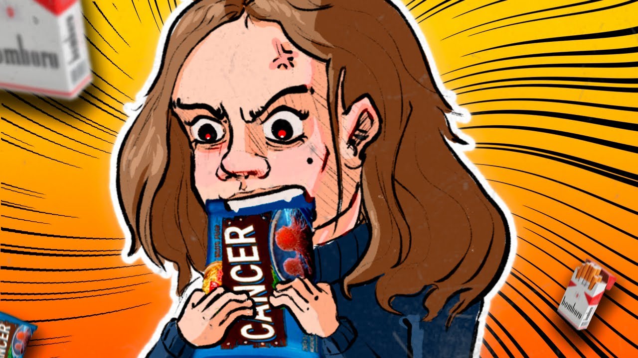 O CURIOSO CASO DA MENINA QUE COME CIGARRO!