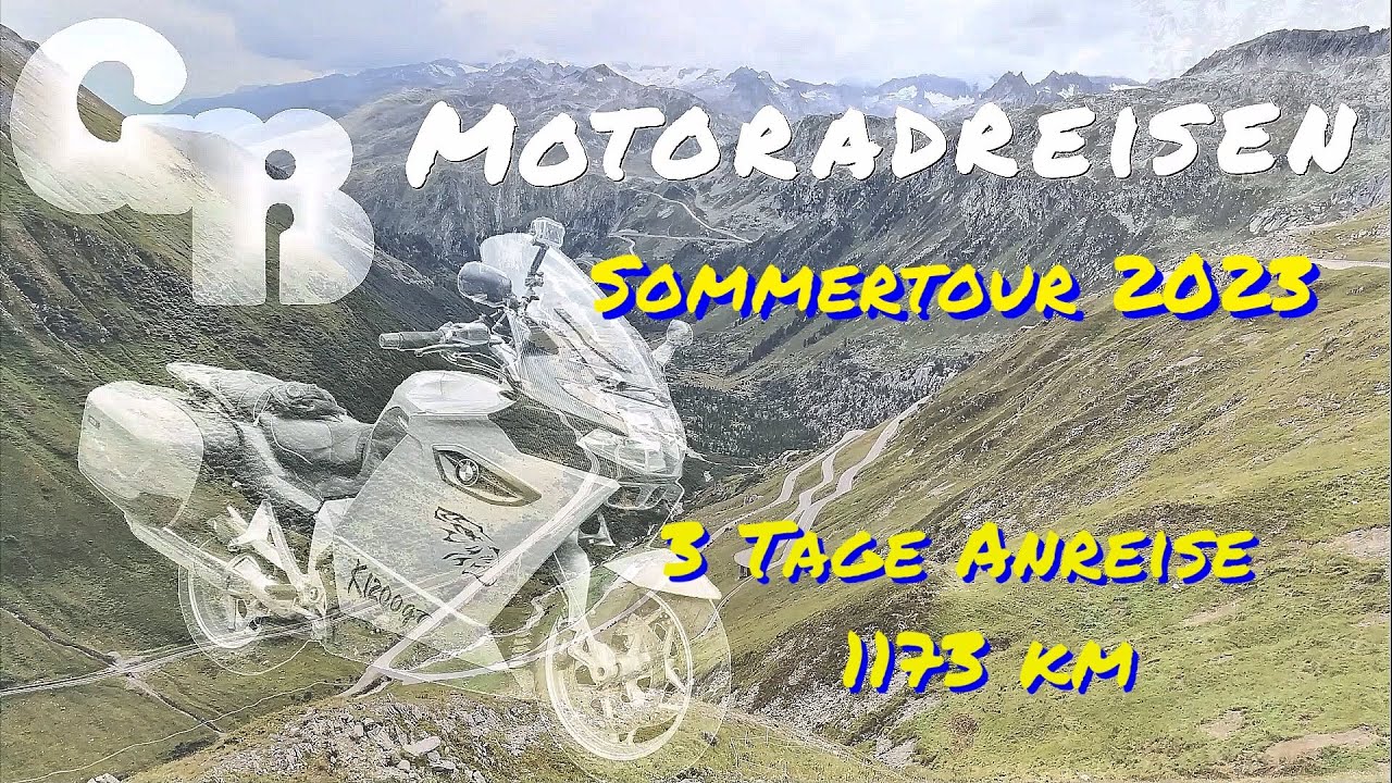 Sommer2023 - Dreitägige Anreise auf Landstraßen ins Trentino