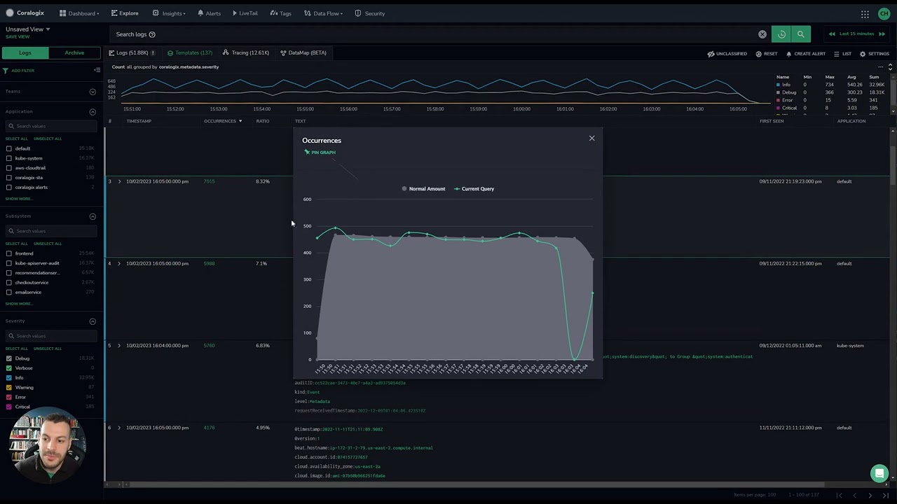 Instantly Analyze MILLIONS of Logs with Loggregation