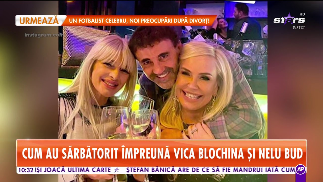 Vica Blochina a petrecut împreună cu fostul partener al Corinei Bud