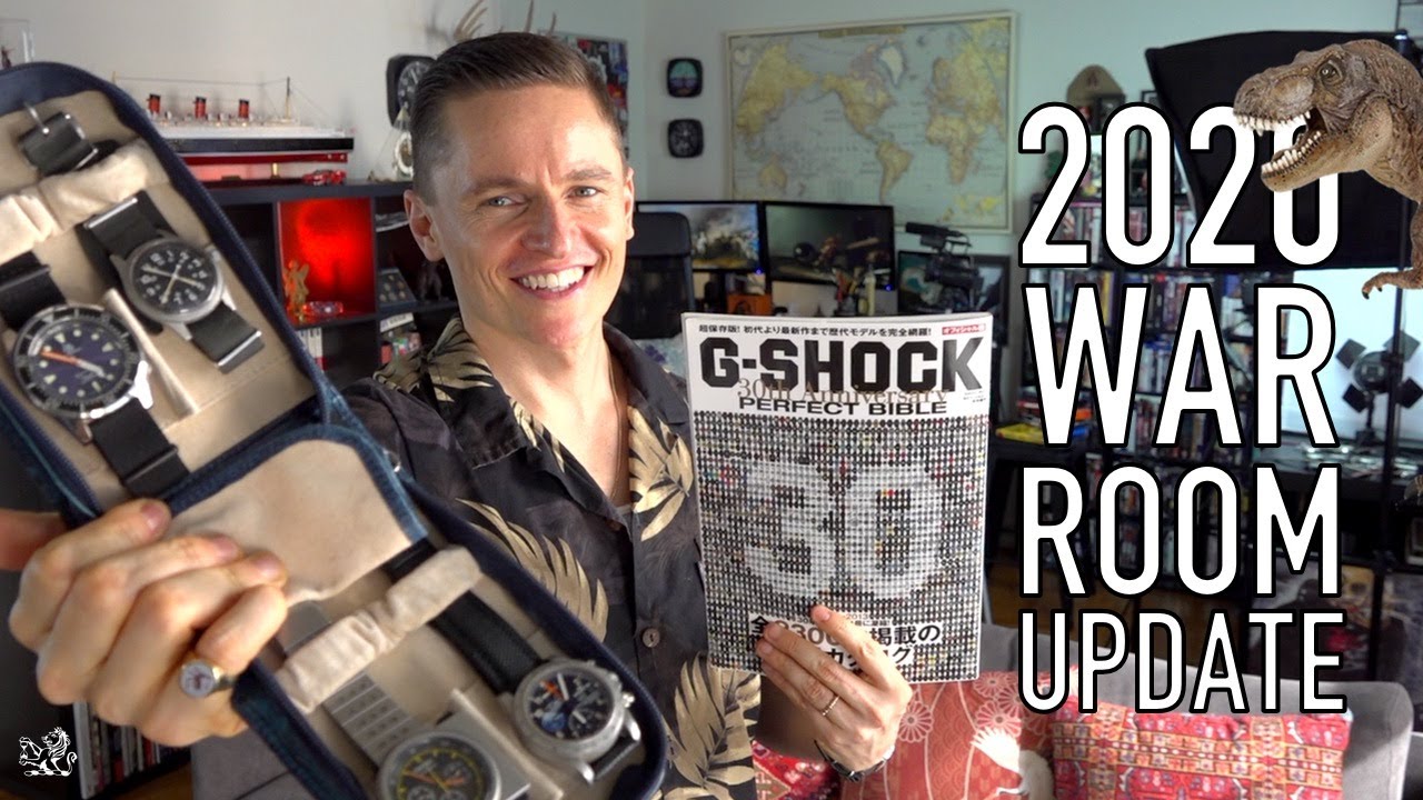 War Room Update: Watch Collecting, G-Shock, Movies & Desk Accessories