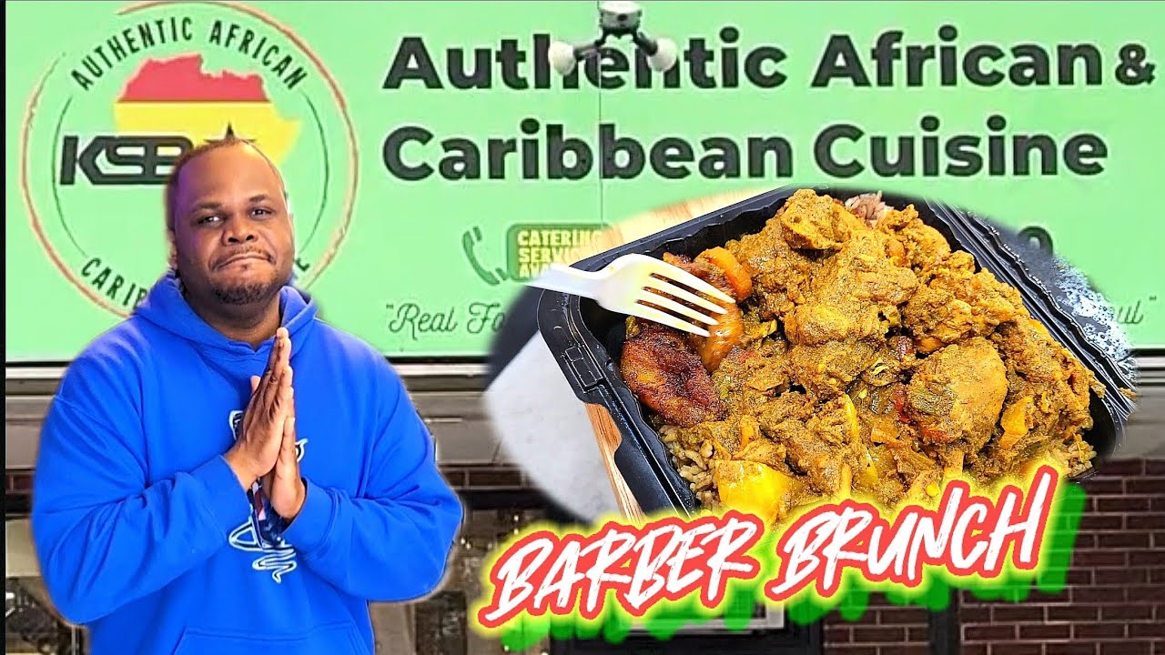 BARBER BRUNCH S1Ep2: The BEST CURRY CHICKEN I've tasted in a while