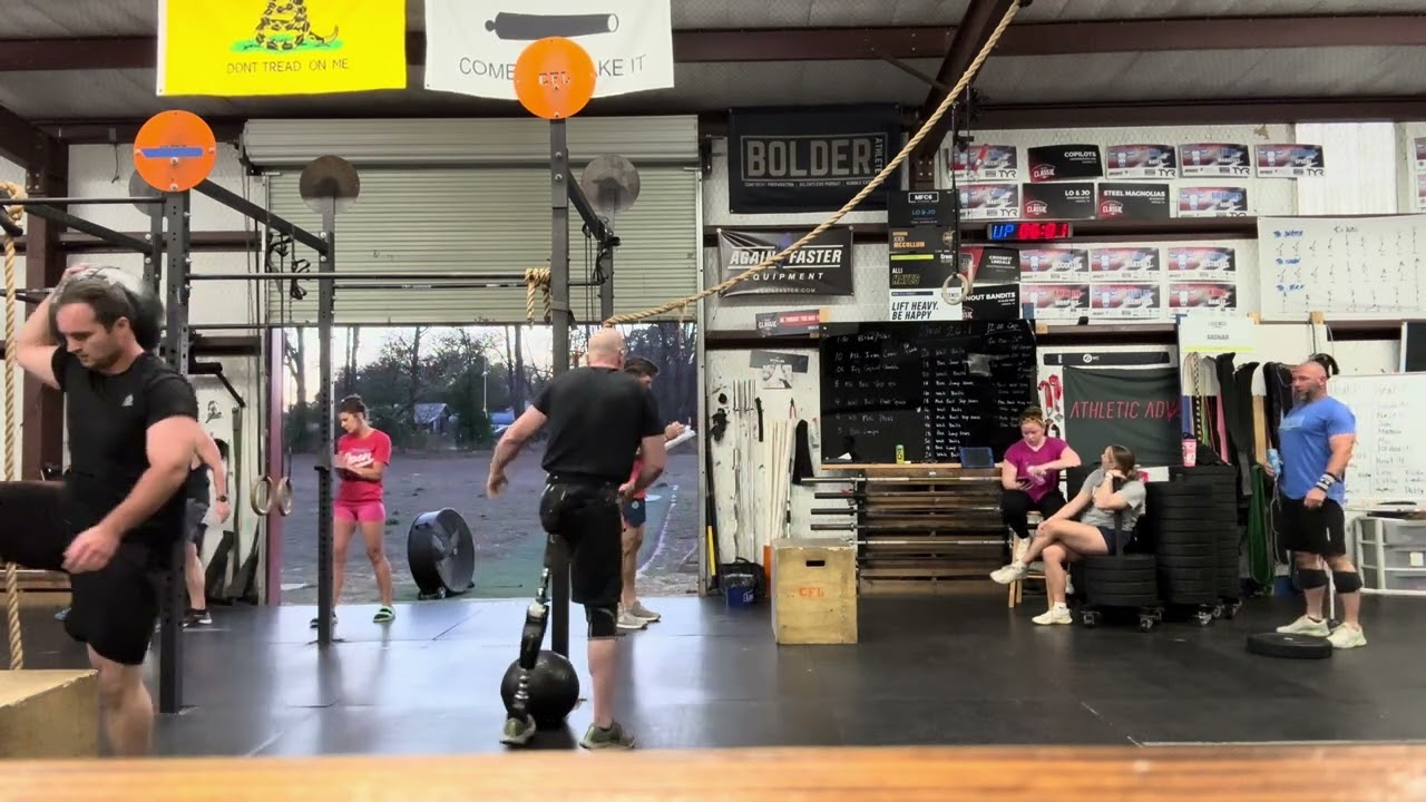 Rodney Vance 26.1 wheel wod above knee