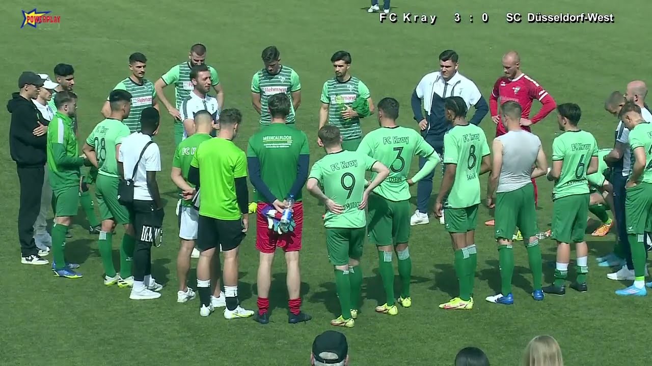 2022 06 06  FV N'rh  Oberliga Abstiegsrunde  2021 22  SP10 FC Kray vs  SC Düsseldorf West