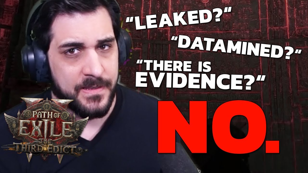 Why I believe there will be NO DRUID CLASS in PoE 2 The Third Edict