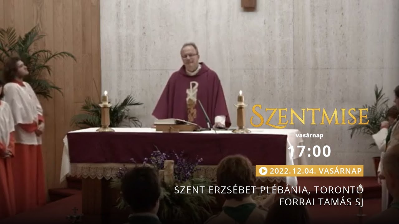 Szentmise a torontói Szent Erzsébet templomból – Forrai Tamás – 221204