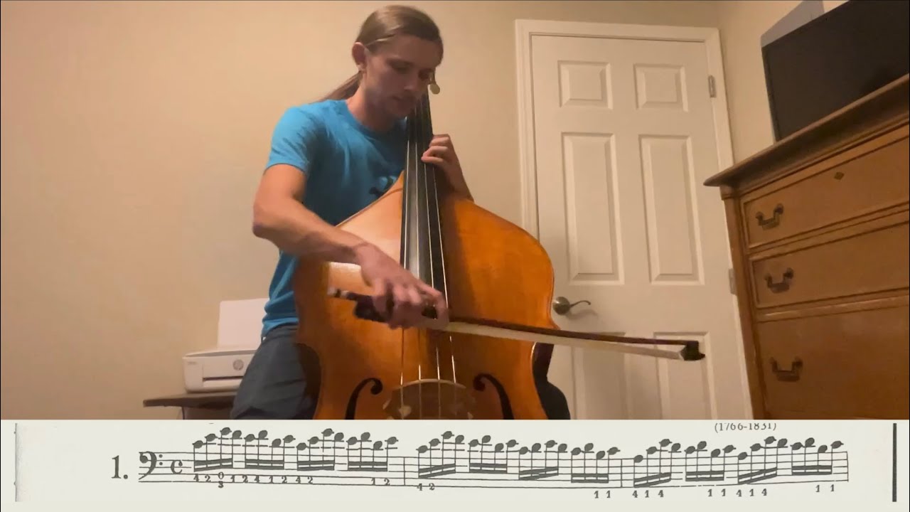 Double Bass Etude: Kreutzer 1