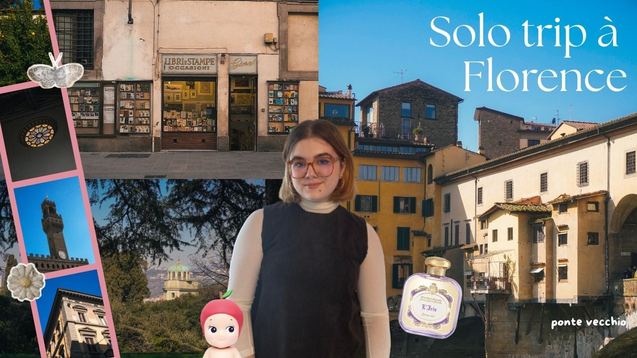Travel vlog: 4 jours solo à Florence