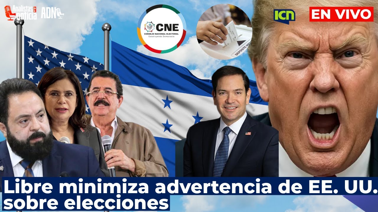 Libre minimiza advertencia de EE. UU. sobre elecciones | 𝗔DN 🎙️ 𝗰𝗼𝗻 𝗖𝗮𝗿𝗹𝗼𝘀 𝗟ó𝗽𝗲𝘇 | EN VIVO 🔴