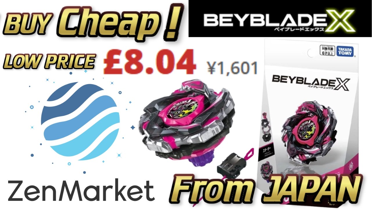 How to Buy Beyblade X Super Cheap! Direct from JAPAN! using Zen Market (UNBOXING)  #beybladex