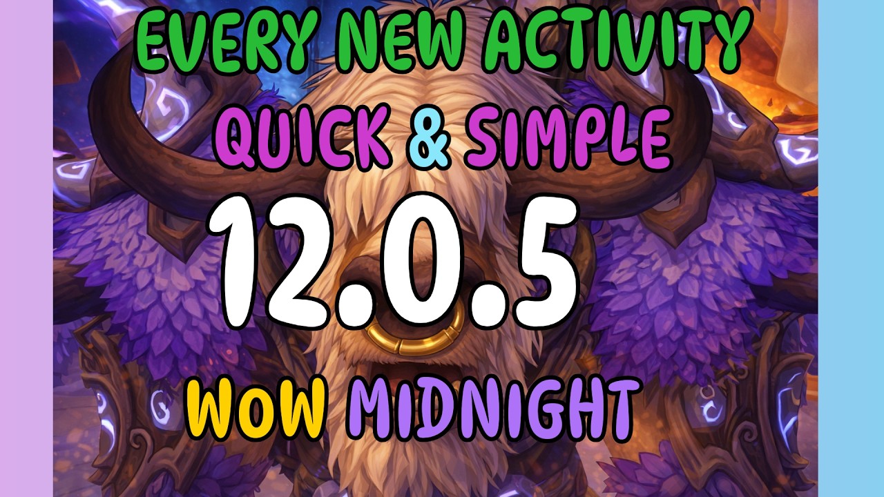 WoW Midnight 12.0.5 &ndash; Совершенно новые события, которые вы не захотите пропустить