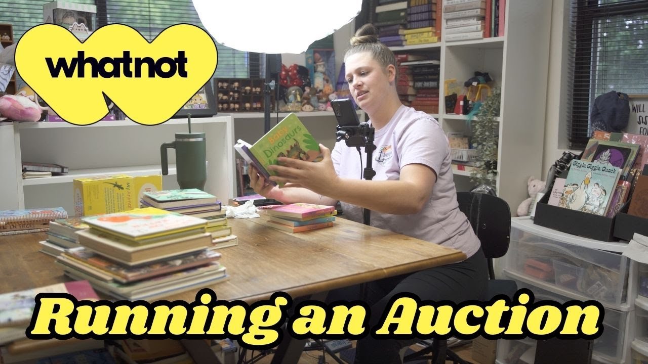 Whatnot Show From Start to Finish - Complete Step by Step Sellers Guide - Auction Setup & Tutorial