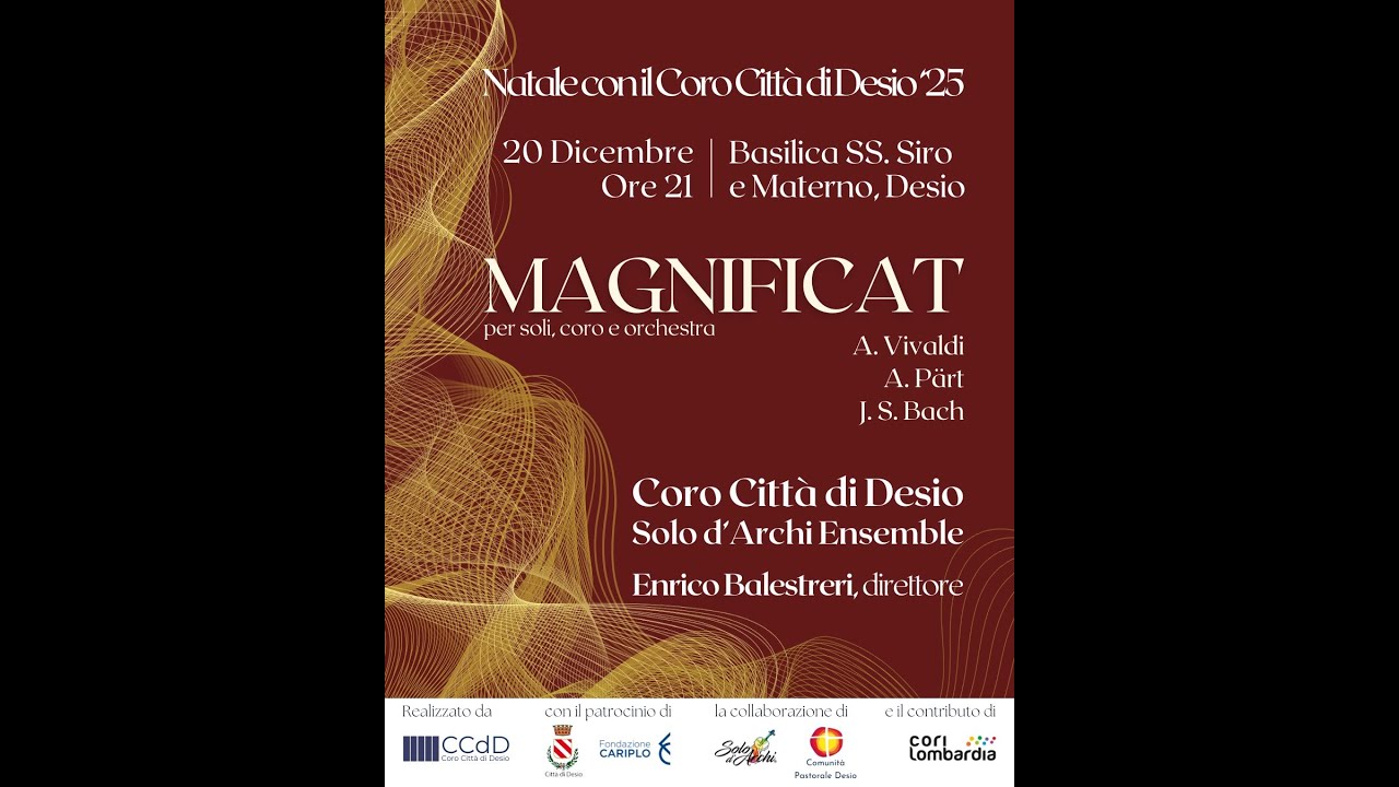 Concerto di Natale 2025 - Coro città di Desio
