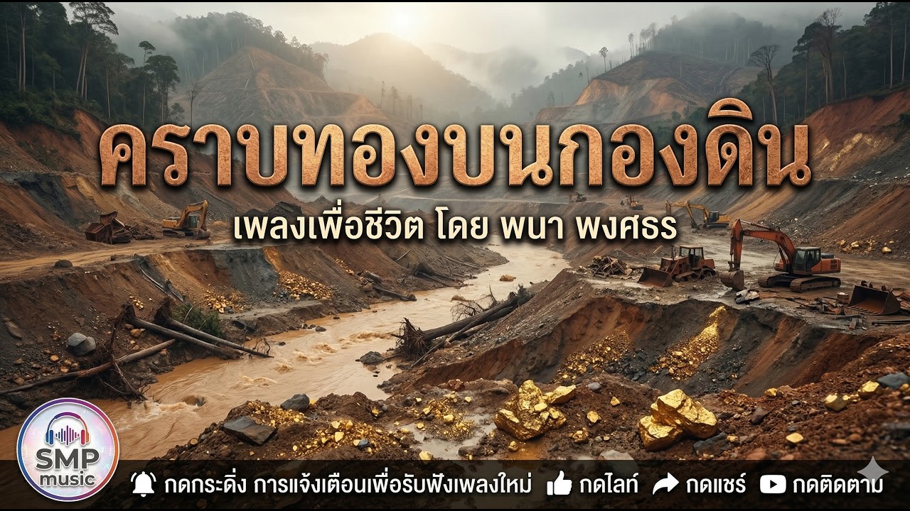 คราบทองบนกองดิน - พนา พงศธร 【OFFICIAL MV】