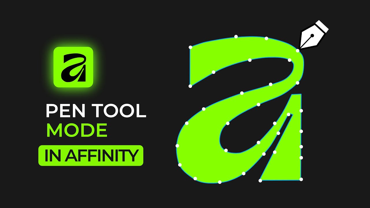 How to use PEN TOOL In Affinity By Canva in 8 Minutes! | Easy Guide