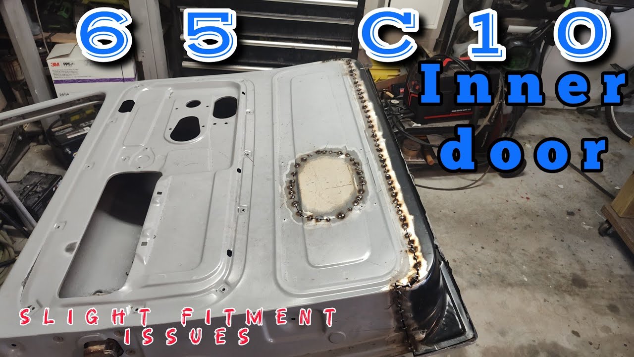 1965 C10 project gets inner door PATCH PANELS from Auto Metal Direct!