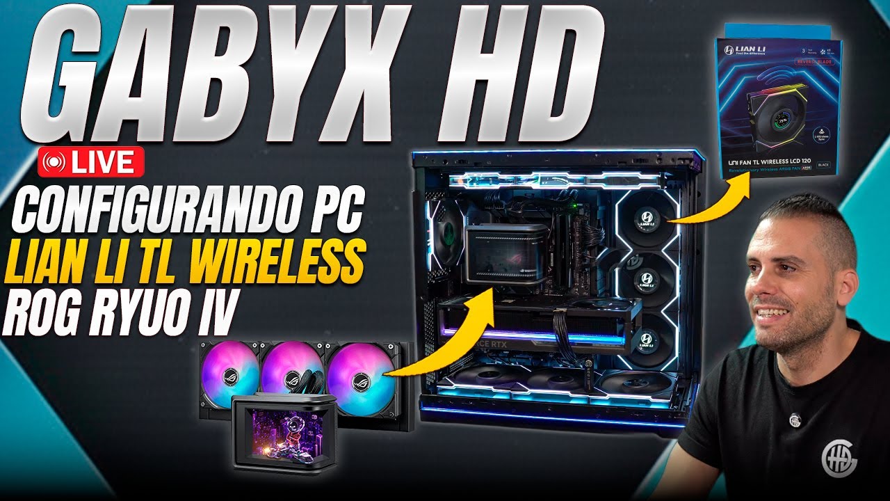 🔴 CONFIGURANDO PC & TESTEO - RTX 5080 Astra & 9800X3D & Lian Li Evo RGB | MONTAJES PC PERSONALIZADOS