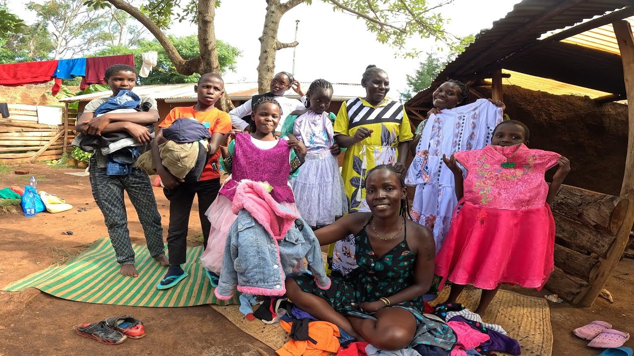 African village Christmas 🎄🎄Outing For My Family | Shopping for Christmas Clothes